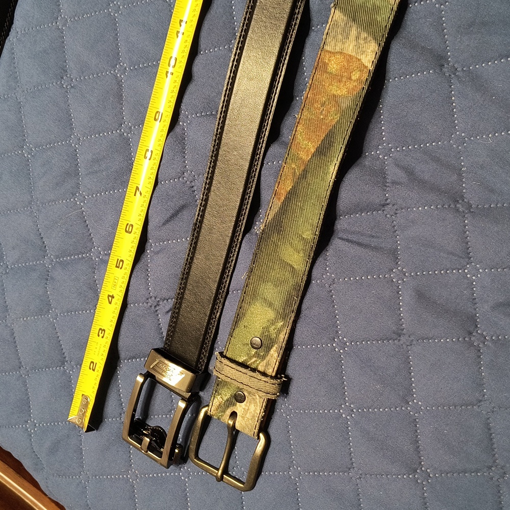 Bundle of two men's belts